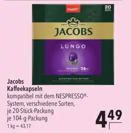 CITTI Markt Jacobs Kaffee kapseln Angebot