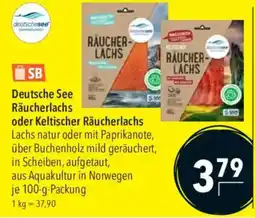 CITTI Markt Deutsche See Räucherlachs Angebot