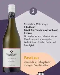 CITTI Markt Villa Maria Privat Bin Chardonnay East Coast, trocken Angebot