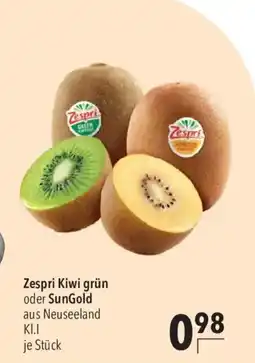 CITTI Markt Zespri Kiwi grün oder SunGold Angebot