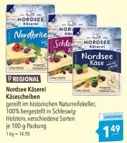 CITTI Markt Nordsee Käserei Käsescheiben Angebot