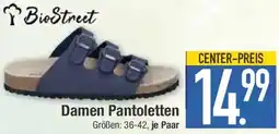 E-Center BioStreet Damen Pantoletten Angebot