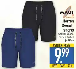 E-Center MAUI Herren Sweatshorts Angebot