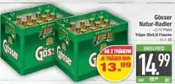 E-Center Gösser Natur-Radler Angebot