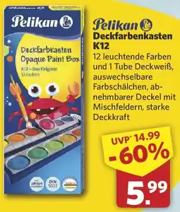 Combi Pelikan Deckfarbenkasten K12 Angebot