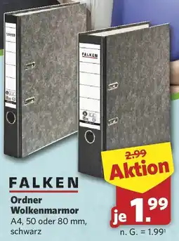 Combi FALKEN Ordner Wolkenmarmor Angebot