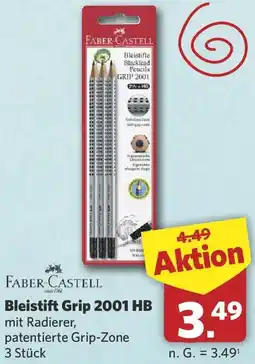 Combi FABER CASTELL Bleistift Grip 2001 HB Angebot