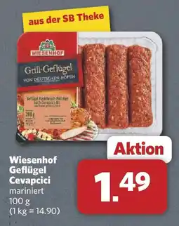 Combi Wiesenhof Geflügel Cevapcici Angebot