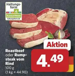 Combi Roastbeef oder Rump- steak vom Rind Angebot