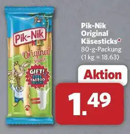 Combi Pik-Nik Original Käsesticks Angebot