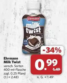 Combi Ehrmann Milk Twist Angebot
