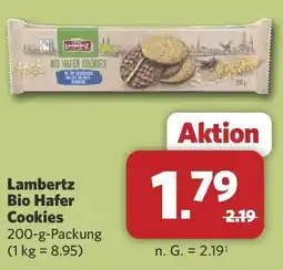 Combi Lambertz Bio Hafer Cookies Angebot