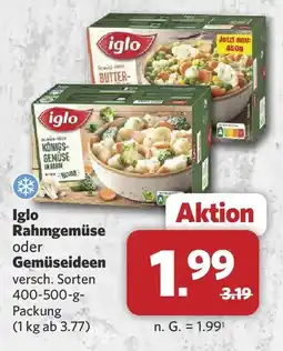 Combi Iglo Rahmgemüse oder Gemüseideen Angebot