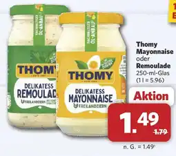 Combi Thomy Mayonnaise oder Remoulade Angebot