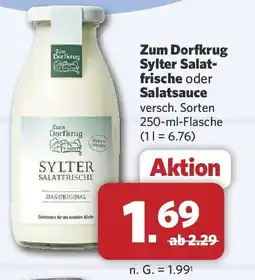 Combi Zum Dorfkrug Sylter Salat-frische oder Salatsauce Angebot