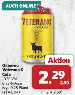 Combi Osborne Veterano & Cola Angebot