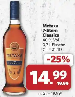 Combi Metaxa 7-Stern Classica Angebot