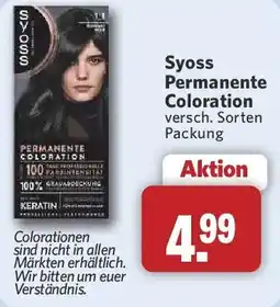 Combi Syoss Permanente Coloration Angebot