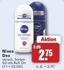 Combi Nivea Deo Angebot