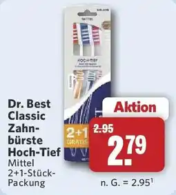 Combi Dr. Best Classic Zahnbürste Hoch-Tief Angebot