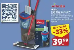 Combi vileda H2PrO Flat Mop System Angebot