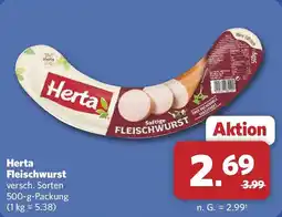 Combi Herta Fleischwurst Angebot