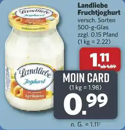 Combi Landliebe Fruchtjoghurt Angebot