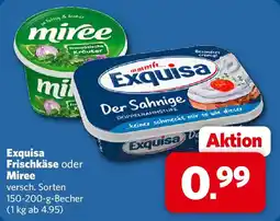 Combi Exquisa Frischkäse oder Miree Angebot
