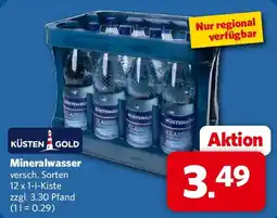 Combi KÜSTEN GOLD Mineralwasser Angebot