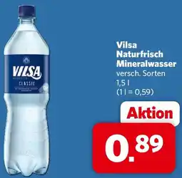 Combi Vilsa Naturfrisch Mineralwasser Angebot