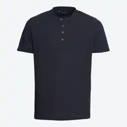 NKD Herren-T-Shirt mit Henley-Kragen Angebot