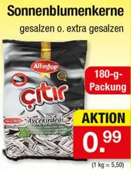 Zimmermann Sonnenblumenkerne gesalzen o. extra gesalzen Angebot
