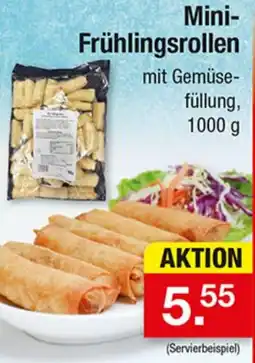 Zimmermann Mini-Frühlingsrollen mit Gemüsefüllung Angebot