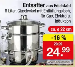 Zimmermann Entsafter aus Edelstahl Angebot