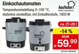 Zimmermann Einkochautomaten kochstar Angebot