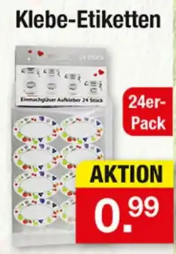 Zimmermann Klebe-Etiketten Angebot