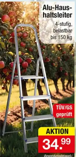 Zimmermann Alu-Haus-haltsleiter Angebot