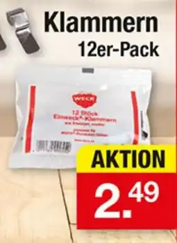 Zimmermann WECK Einweck-Klammern Angebot