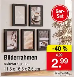 Zimmermann Bilderrahmen Angebot
