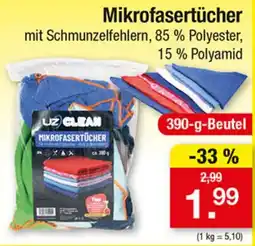 Zimmermann UZ CLEAN Mikrofasertücher Angebot