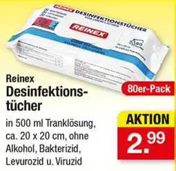 Zimmermann Reinex Desinfektions-tücher Angebot