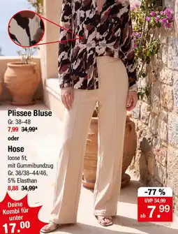 Zimmermann Plisseee Bluse oder Hose Angebot