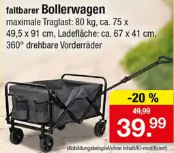 Zimmermann faltbarer Bollerwagen Angebot