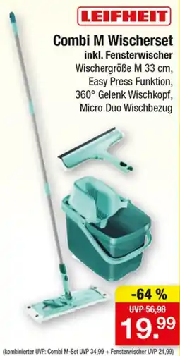 Zimmermann LEIFHEIT Combi M Wischerset Angebot