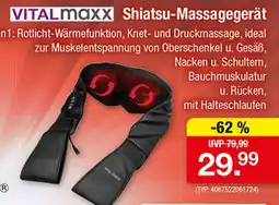 Zimmermann VITALmaxx Shiatsu-Massagegerät Angebot