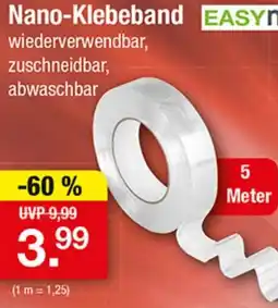 Zimmermann Easymaxx Nano-Klebeband Angebot