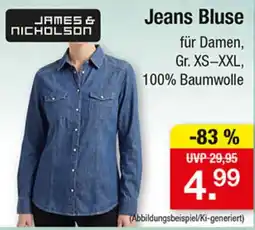 Zimmermann James & Nicholson Jeans Bluse Angebot