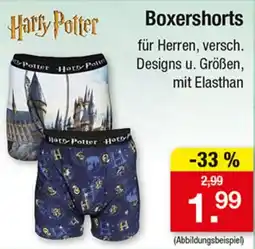 Zimmermann Boxershorts Harry Potter Angebot