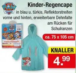Zimmermann Kinder-Regencape PAW PATROL Angebot