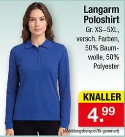 Zimmermann Langarm Poloshirt Angebot